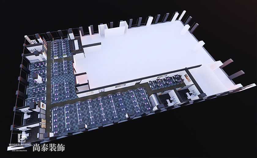 2000㎡云科技公司辦公室裝修設(shè)計 | 卡萊特(深圳)