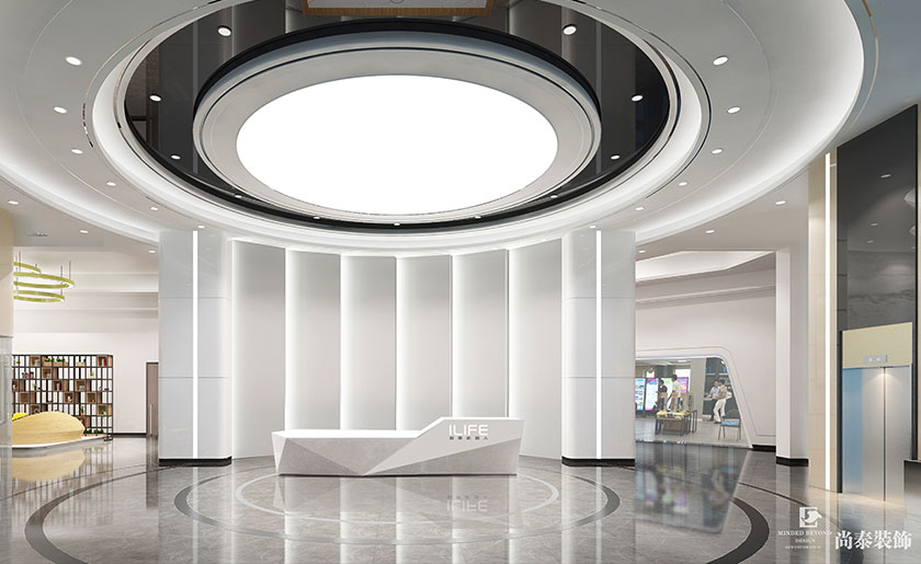 2600㎡國家高新技術企業辦公室裝修設計 | ILIFE智意