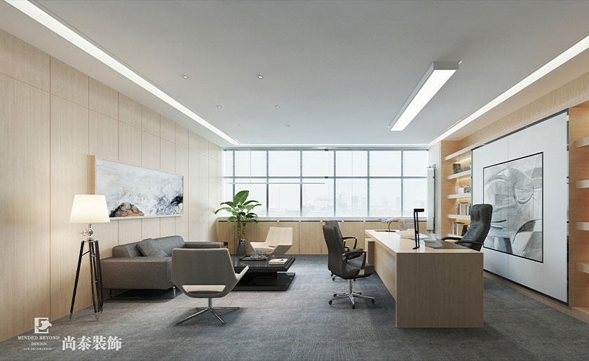 2600㎡國家高新技術企業辦公室裝修設計 | ILIFE智意