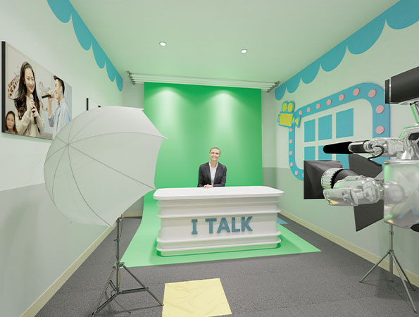 80平米兒童早教培訓裝修設計 | I TALK語言培訓中心