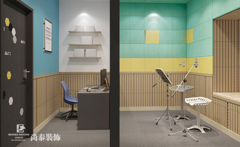 80平米兒童早教培訓裝修設計 | I TALK語言培訓中心