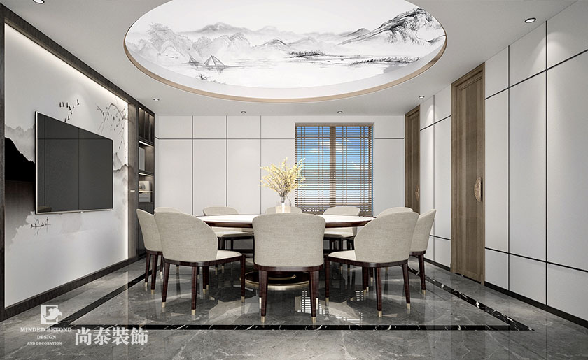 500㎡新中式高端會所裝修效果圖 | 微棠別院