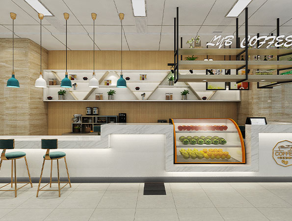 100㎡現代風咖啡店裝修設計 | 留醫部咖啡