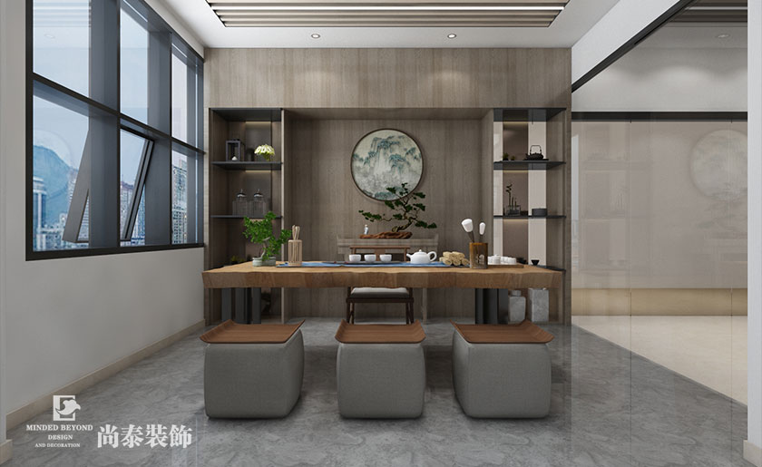 920㎡家政公司辦公室裝修設(shè)計(jì) | 輕喜到家