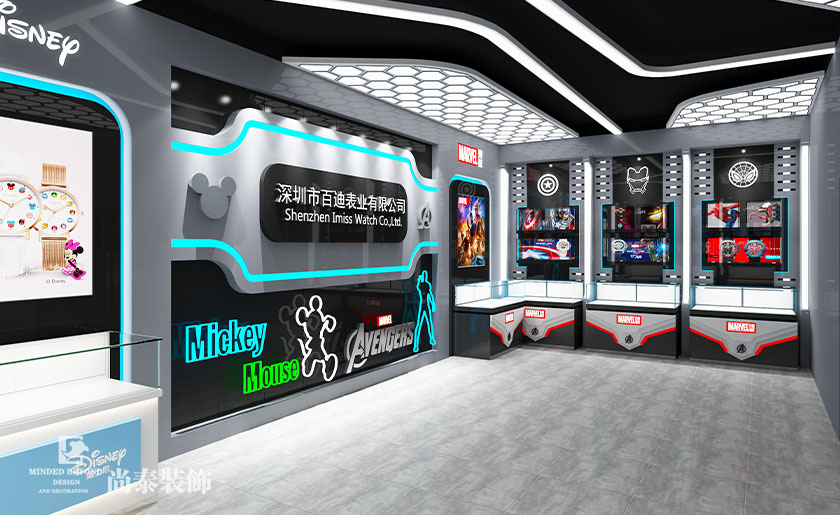 1600㎡表業(yè)公司辦公室裝修設(shè)計效果圖 | 百迪表業(yè)