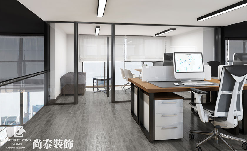 1600㎡表業(yè)公司辦公室裝修設(shè)計效果圖 | 百迪表業(yè)
