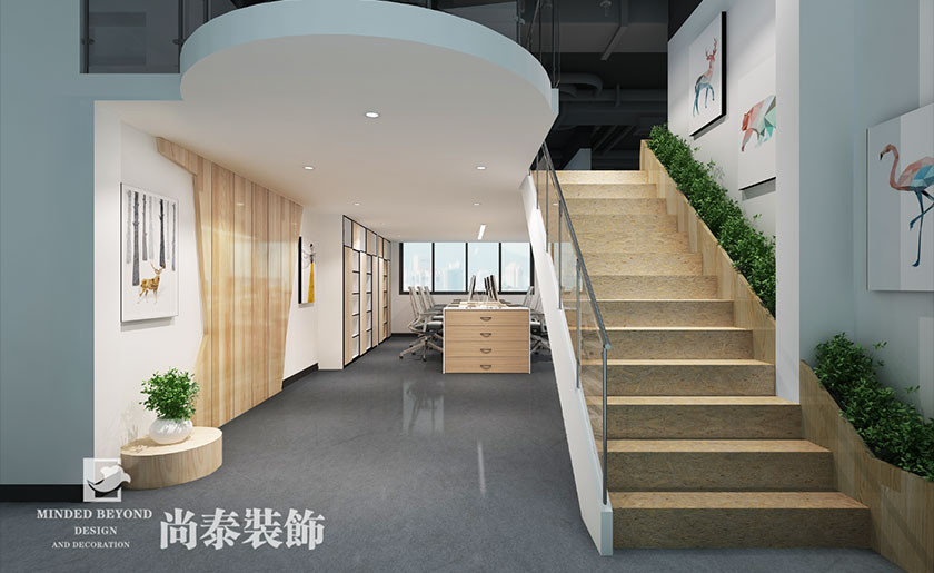 1600㎡表業(yè)公司辦公室裝修設(shè)計效果圖 | 百迪表業(yè)