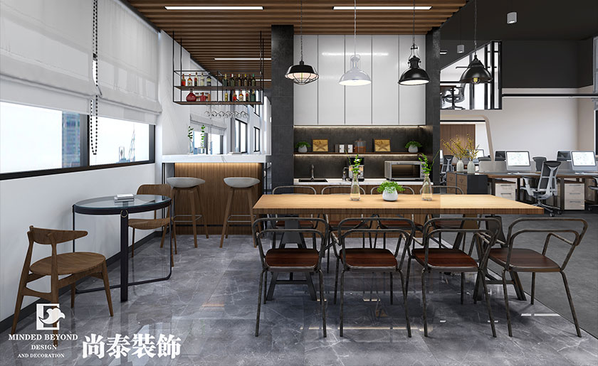 1600㎡表業(yè)公司辦公室裝修設(shè)計效果圖 | 百迪表業(yè)