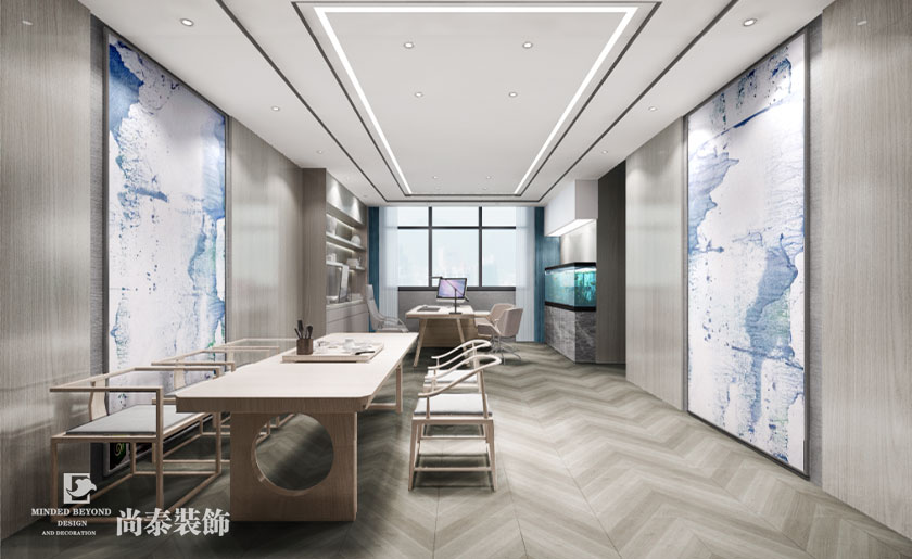 1600㎡表業(yè)公司辦公室裝修設(shè)計效果圖 | 百迪表業(yè)