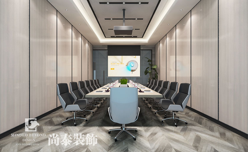 1600㎡表業(yè)公司辦公室裝修設(shè)計效果圖 | 百迪表業(yè)