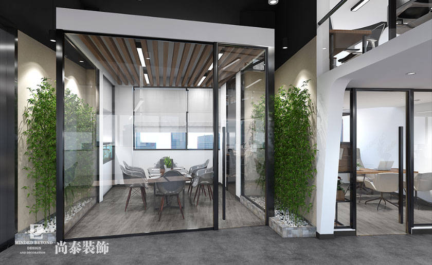 1600㎡表業(yè)公司辦公室裝修設(shè)計效果圖 | 百迪表業(yè)