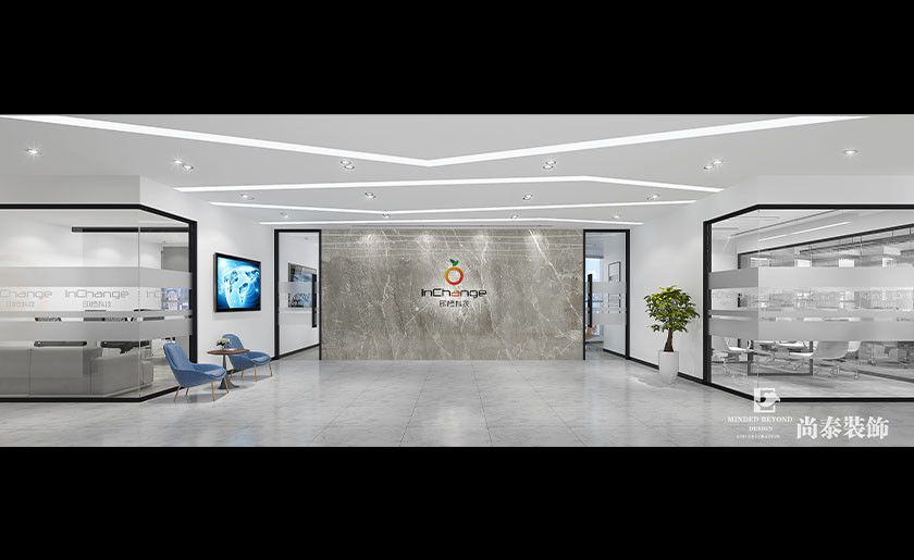 870㎡網(wǎng)絡(luò)科技公司辦公室設(shè)計效果圖 | 印橙科技