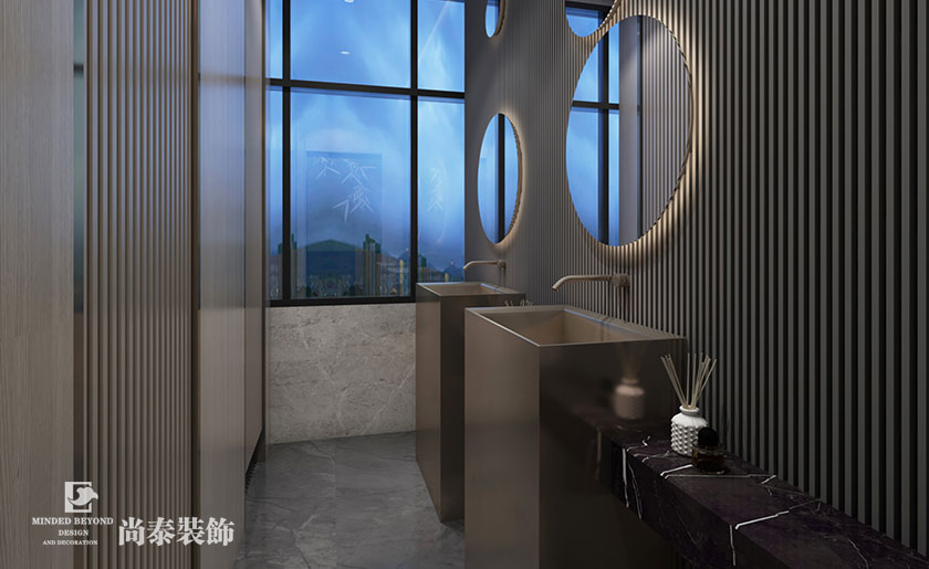 200㎡中式美容院裝修設計 | 伊蓮娜健康呵護中心