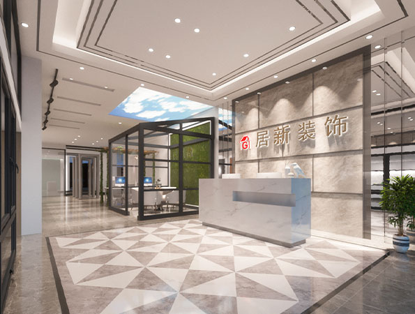 600㎡時尚門窗展廳裝修設計 | 居新裝飾