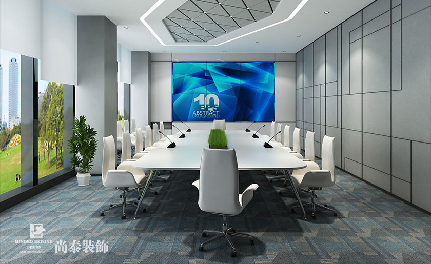 4500㎡金融科技公司辦公室裝修設計 | 衛盈聯