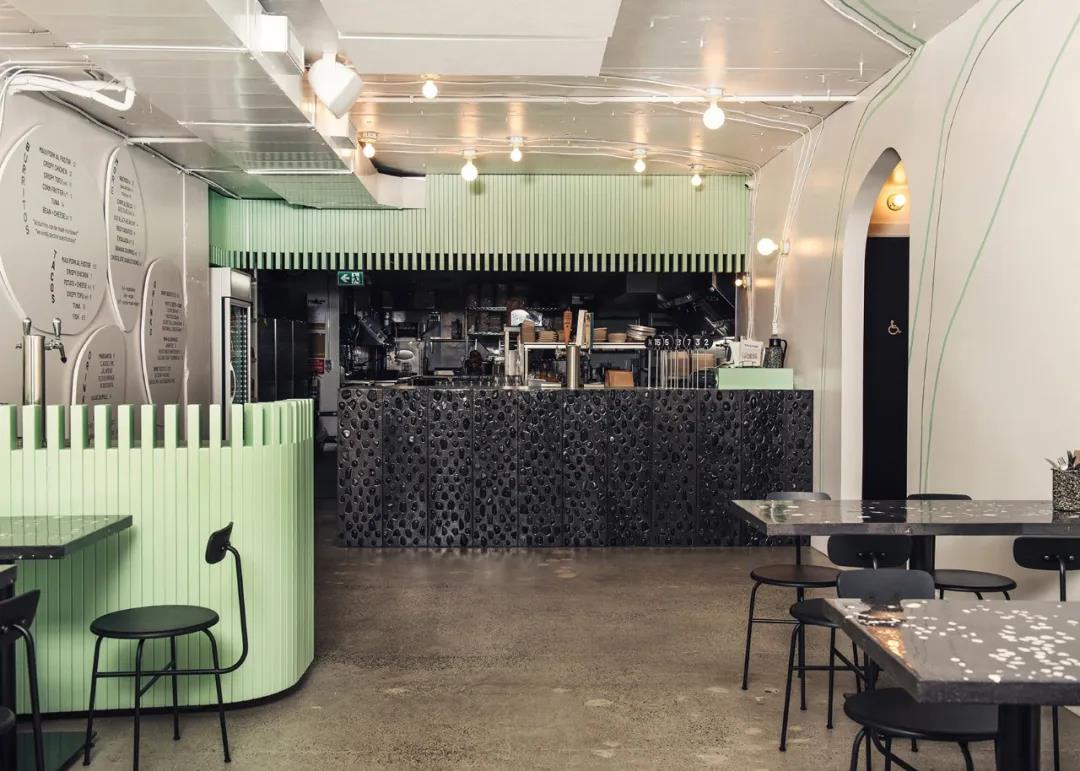 主題餐廳吧臺設計圖片