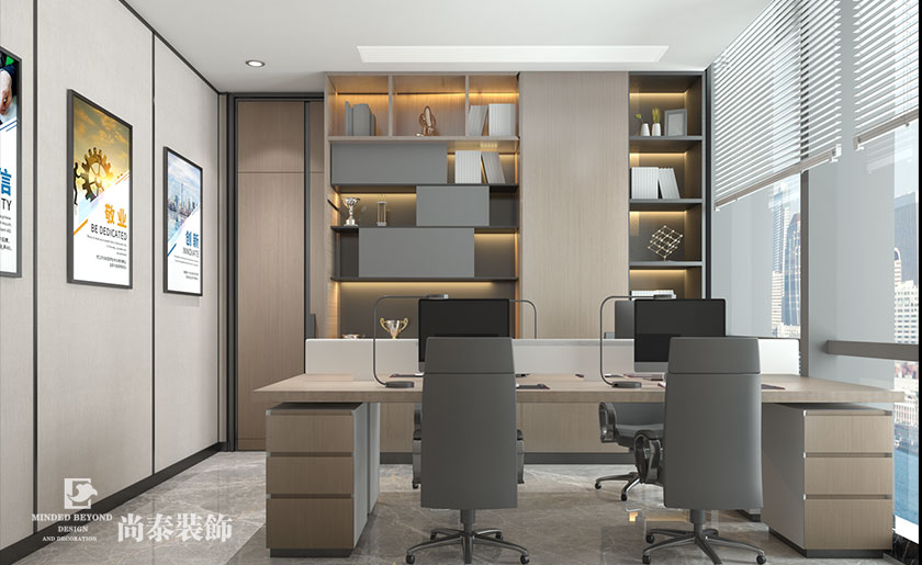 1000㎡化妝品公司辦公室裝修設計 | FONCE梵西