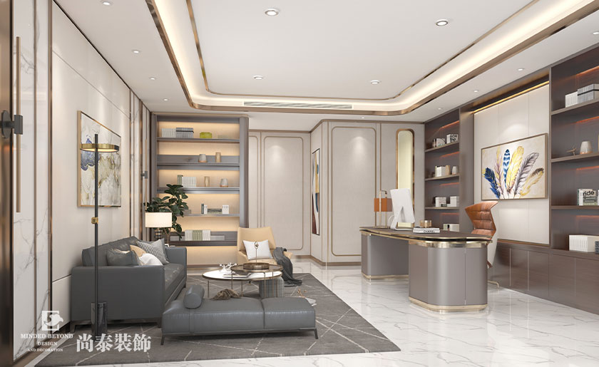 1000㎡化妝品公司辦公室裝修設計 | FONCE梵西