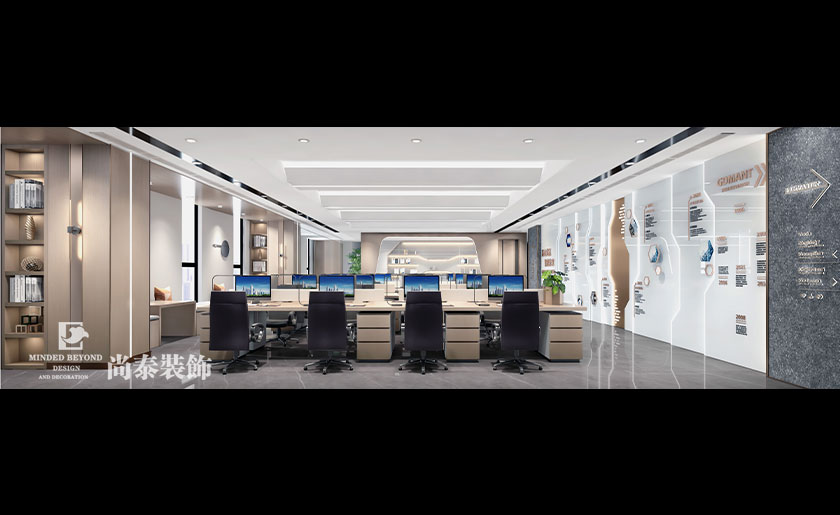 1000㎡化妝品公司辦公室裝修設計 | FONCE梵西