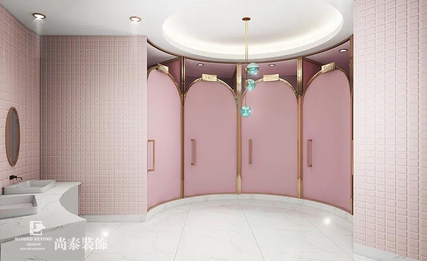 舞蹈培訓機構更衣化妝間裝修效果圖