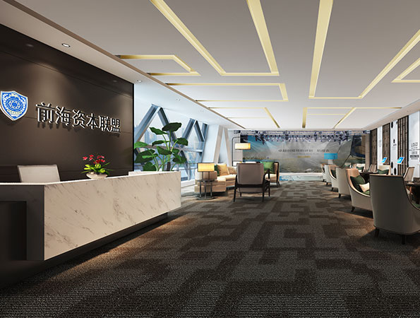 1800㎡投資集團辦公室設計裝修 | 深創投