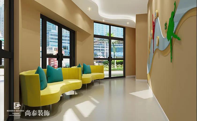 250㎡現代風格教育培訓機構裝修效果圖賞析