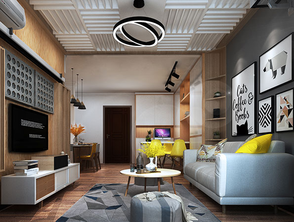 78平米小戶型家裝改造設計 | 東方新地