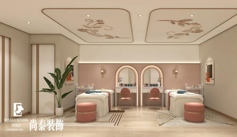 現代輕奢美容院裝修效果圖