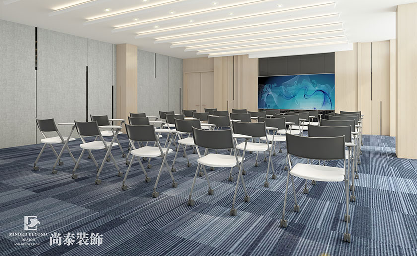 6000㎡醫(yī)療科技公司辦公室展廳裝修設(shè)計(jì)