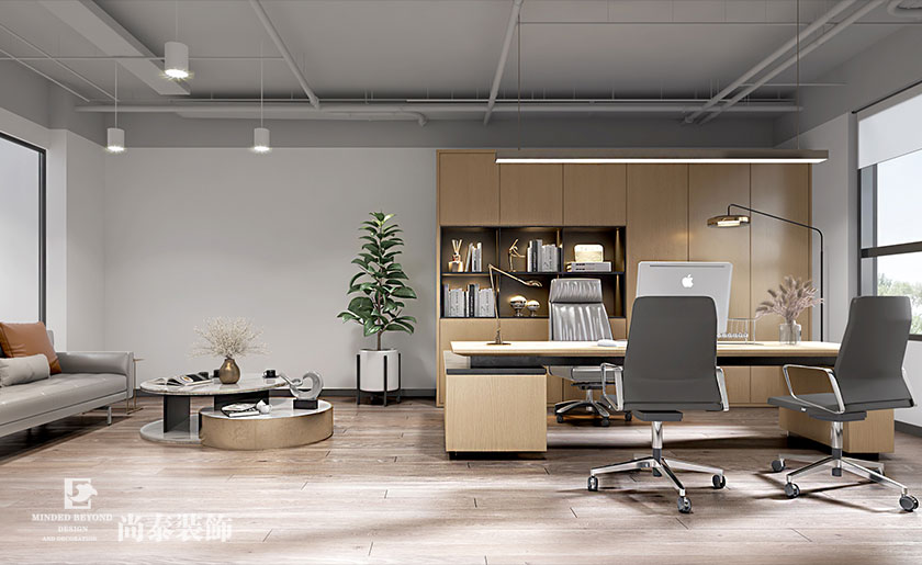 6000㎡醫(yī)療科技公司辦公室展廳裝修設(shè)計(jì)