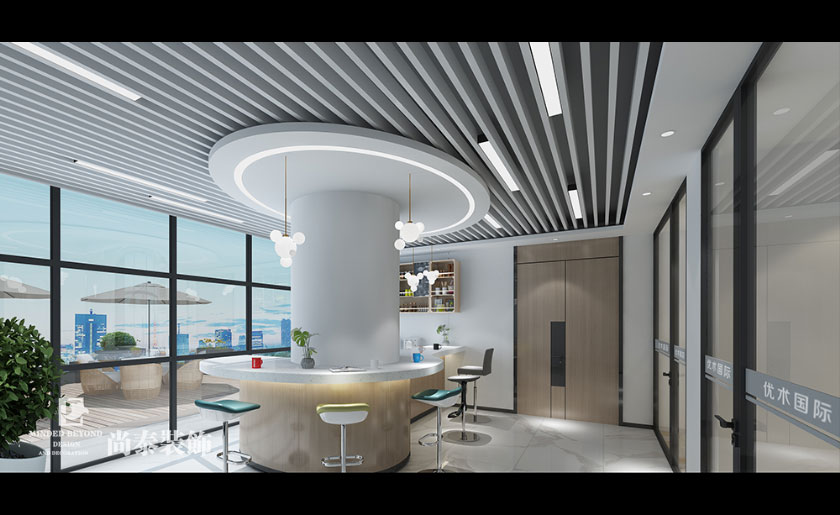 300平米生命科技公司辦公室裝修設(shè)計(jì) | 優(yōu)術(shù)天一方