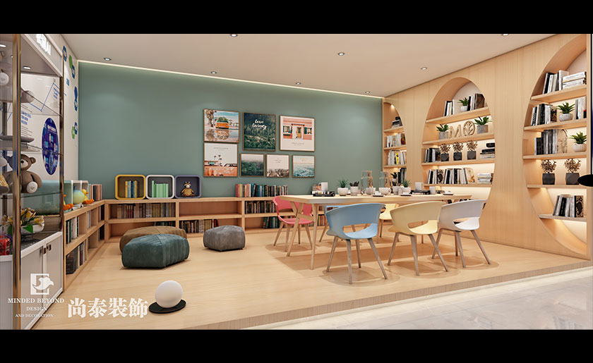 270㎡AI教育培訓機構裝修設計 | 松鼠AI