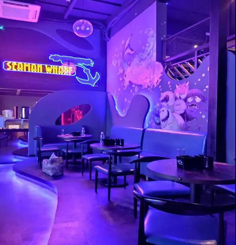 藍鯨酒吧裝修圖 藍鯨酒吧裝修圖