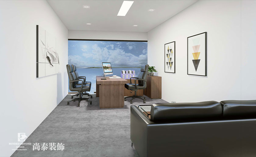 500平米廣告公司辦公室裝修設(shè)計 | 風(fēng)神廣告