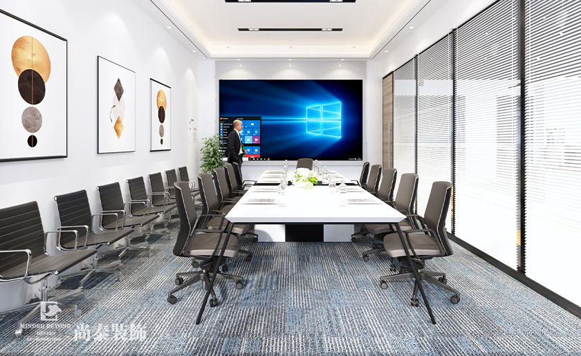 170平米深圳電商辦公室裝修設計 | 八極電子商務