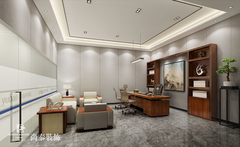 800平米時尚簡約珠寶辦公室裝修效果圖 | 金譽寶
