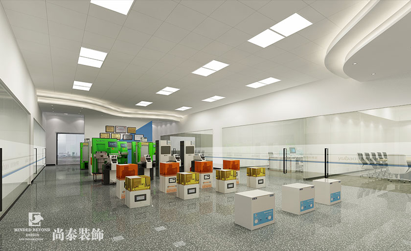 800平米時尚簡約珠寶辦公室裝修效果圖 | 金譽寶
