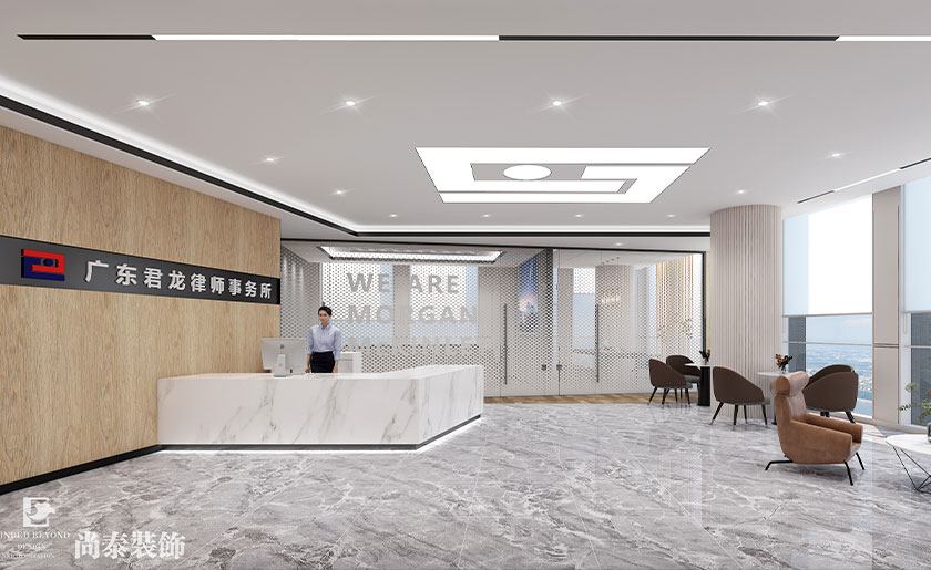 380平米簡約風辦公室設計 | 君龍律師事務所