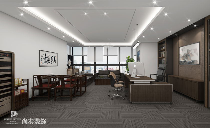 350平米生物科技辦公室裝修設計 | 邁高生物