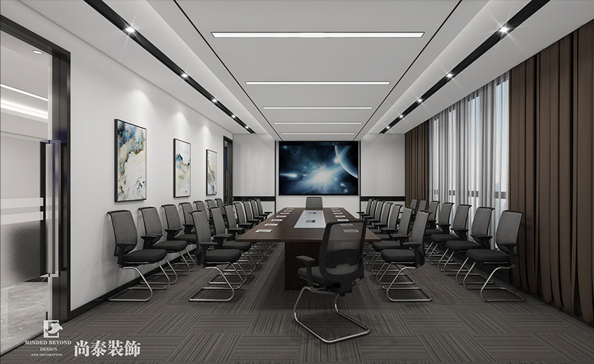 350平米生物科技辦公室裝修設計 | 邁高生物