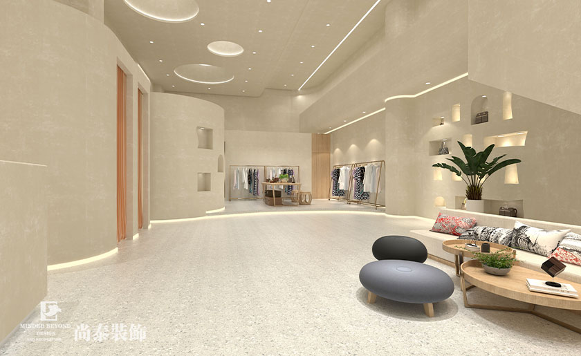 200平米深圳服裝店裝修設計效果圖 | 近所物語