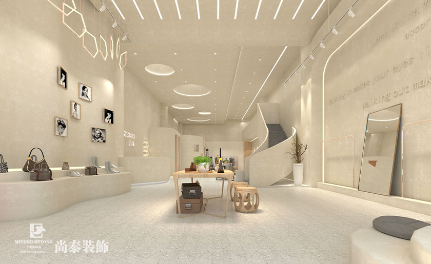 200平米深圳服裝店裝修設計效果圖 | 近所物語