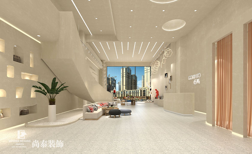 200平米深圳服裝店裝修設計效果圖 | 近所物語