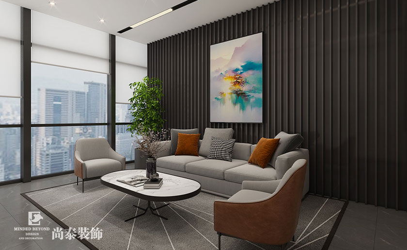 940平米現代科技辦公室裝修設計 | 愛樂米科技