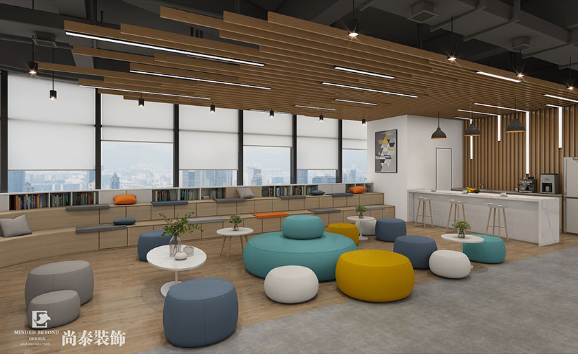 940平米現代科技辦公室裝修設計 | 愛樂米科技