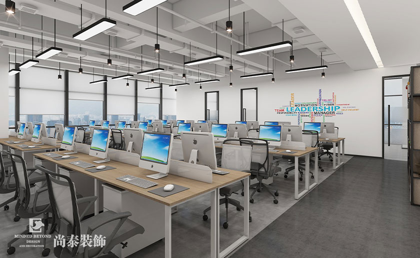 940平米現代科技辦公室裝修設計 | 愛樂米科技