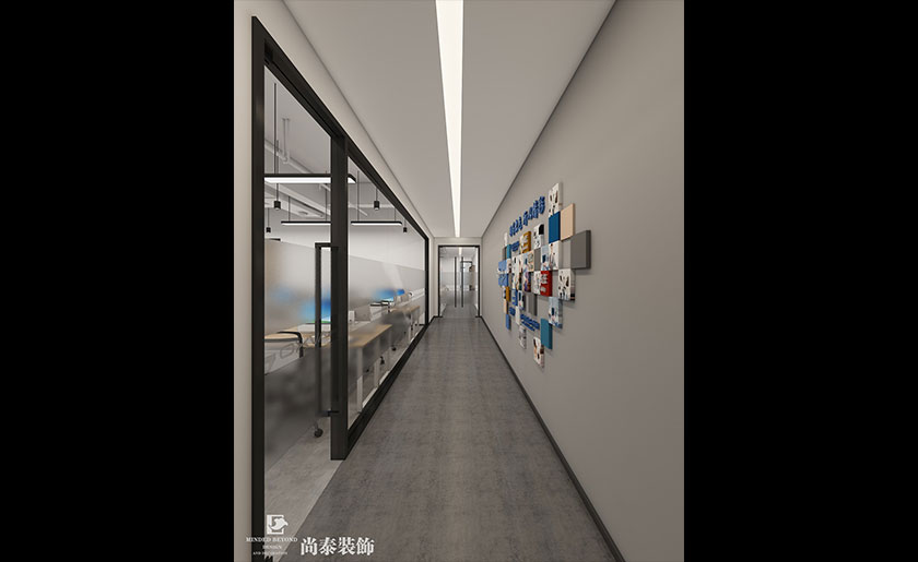 940平米現代科技辦公室裝修設計 | 愛樂米科技