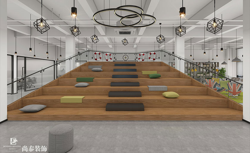 2800平米海外貿易物流公司辦公室裝修效果圖 | 貨勝物流