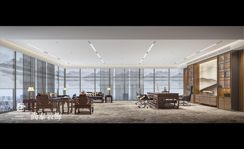 1200平米環境科技公司辦公室裝修 | 諾安股份