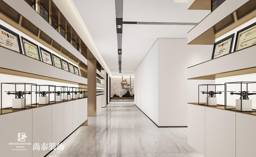 1200平米環境科技公司辦公室裝修 | 諾安股份